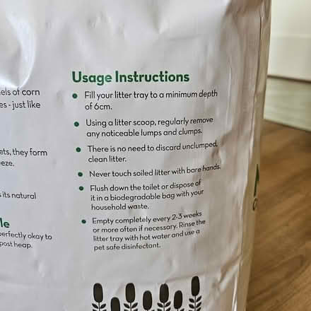 Photo of free Maize cat litter (Emsworth) #3