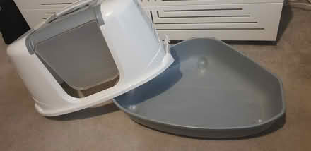 Photo of free Corner Covered Litter Tray (Walsall, WS5) #1