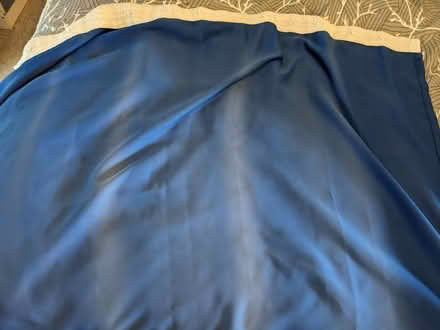Photo of free Wide blue curtains (North Abingdon OX14) #2