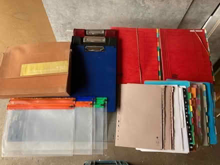 Photo of free Stationery items: files,folders,etc (Nettleham LN2) #1