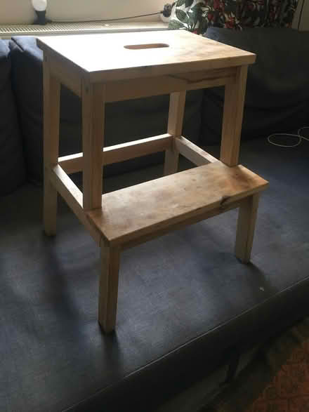 Photo of free IKEA wooden step stool (SE10) #2