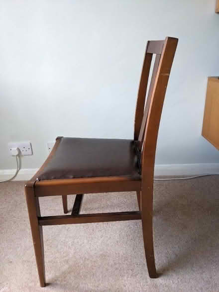 Photo of free Four dining chairs. (Welling DA16) #2