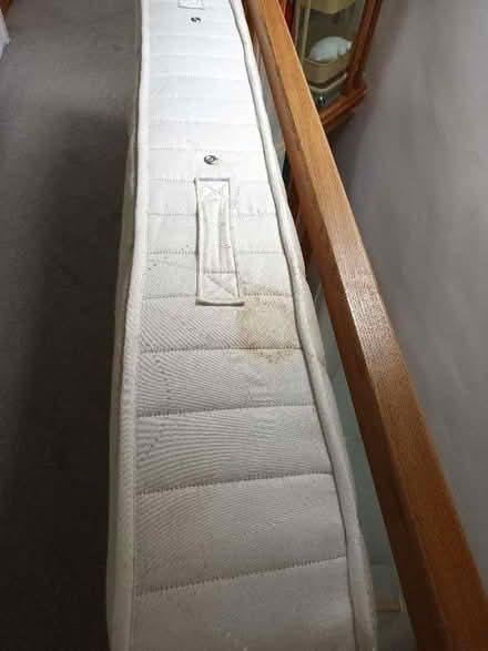 Photo of free Single pocket Sprung Mattress (Simmondley SK13) #3