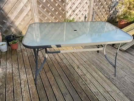 Photo of free Garden table and chairs (Huyton) #1