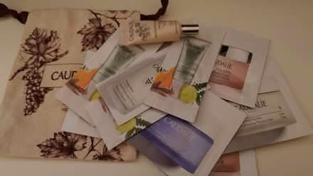 Photo of free Caudalie Skincare samples and pouch (Sandilands CR0) #1
