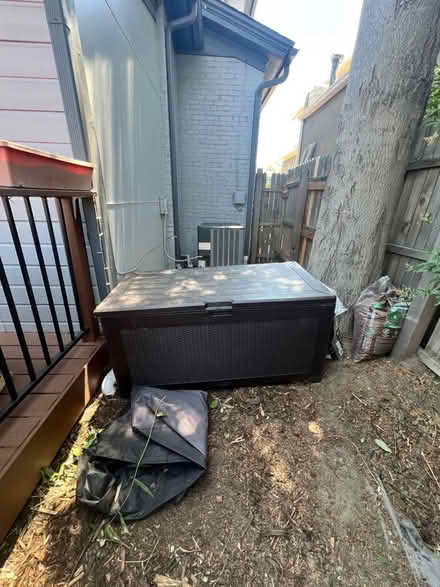 Photo of free Outdoor cushion box or storage box (River north Denver) #1