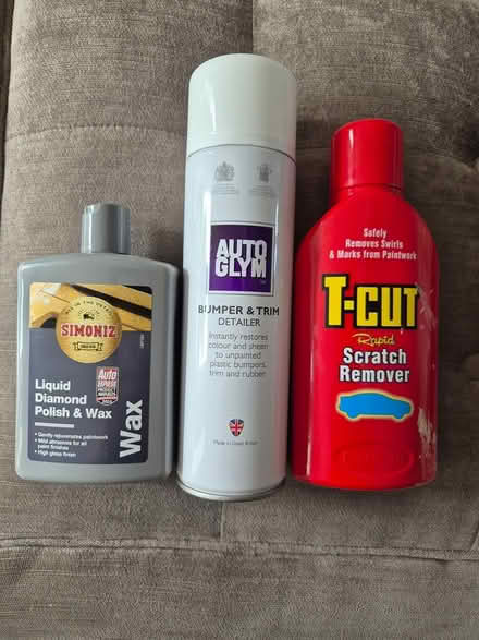 Photo of free Car wax, polish bumper polish (Walton on Thames) #1