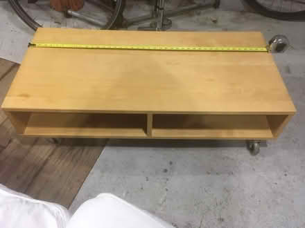 Photo of free Pine effect TV stand (Strathbungo, G41) #1