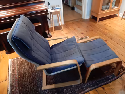 Photo of free Lounge chair with footrest (New Edinburgh) #2