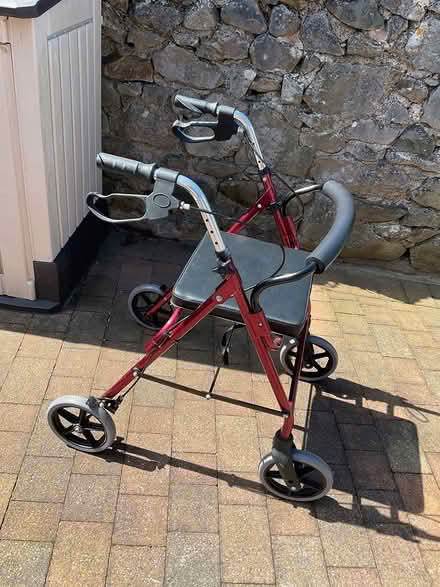 Photo of free Walking aid with seat (Crag Bank Carnforth) #1