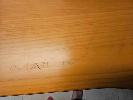 Photo of free Corner desk with monitor riser (Leslieville) #4