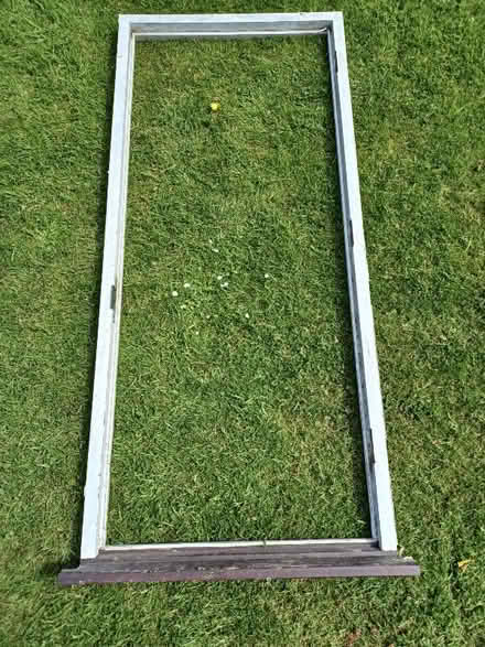 Photo of free Wooden door and frame (Chiseldon SN4) #2