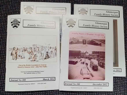 Photo of free Glamorgan Family History Society Journals (PL7) #1