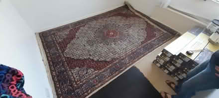 Photo of free Large patterned wool rug. (Arnside LA5) #2