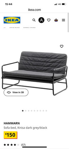 Photo of free IKEA sofa bed (Dún Laoghaire) #1