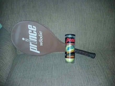 Photo of free Tennis Racket and balls (Havertown) #1