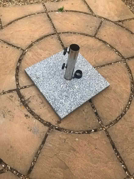 Photo of free Garden Umbrella Parasol Base (20 kg) (Greenford UB6) #1