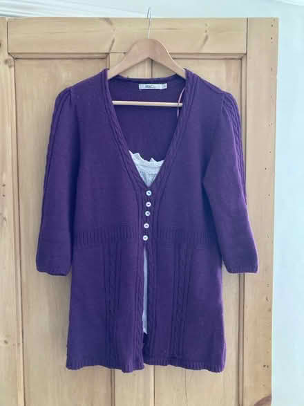 Photo of free Purple layer effect top (Andover SP10) #1
