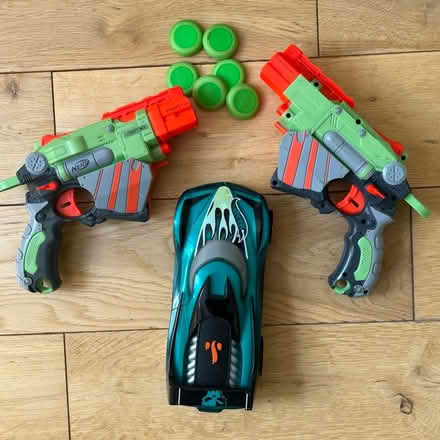 Photo of free Nerf guns & hot wheel car (Islington) #1