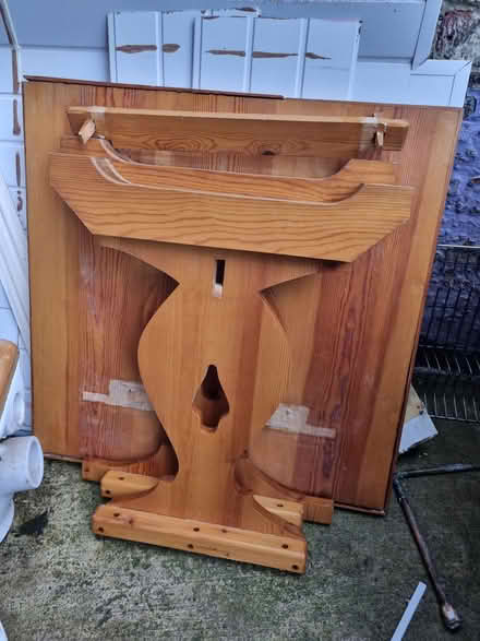Photo of free Wooden table (Whitby YO21) #1