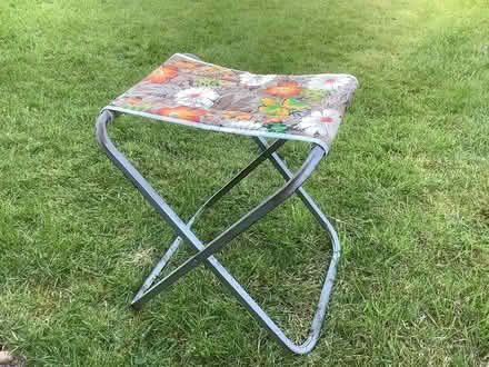 Photo of free Folding picnic chair camping stool (Grange Estate, Letchworth SG6) #1