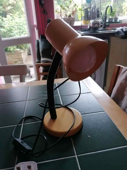 Photo of free Yellow desk lamp (Stirchley B30) #1