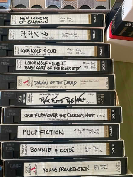 Photo of free Used VHS tapes (Central Pomona) #4