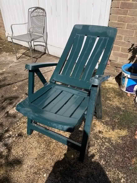 Photo of free Folding garden lounger (Chad Valley B15) #1