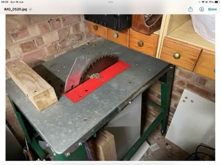 Photo of free Electric Saw Table. (Braughing SG11) #1