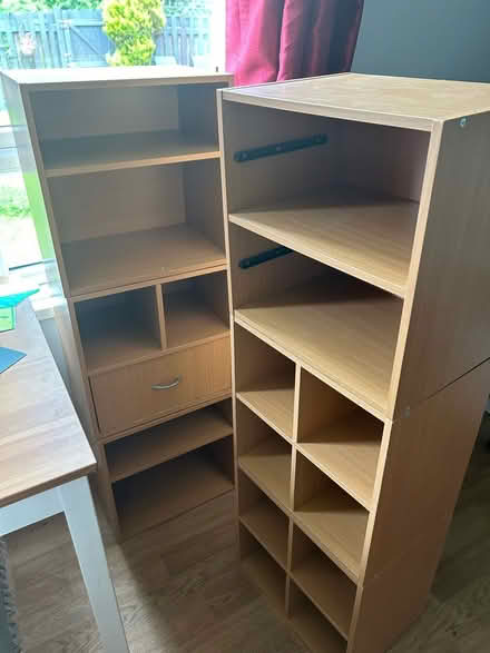 Photo of free Wooden storage/stacking cubes (6) (Paston, Peterborough) #1