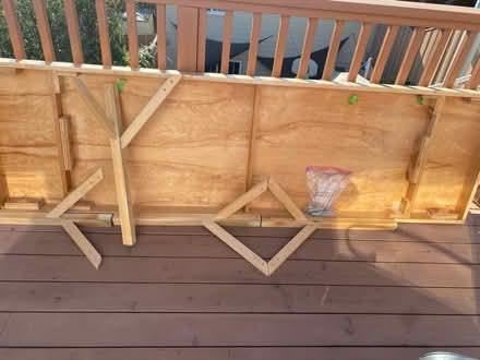 Photo of free Maple and maple veneer table (Bernal Heights) #1