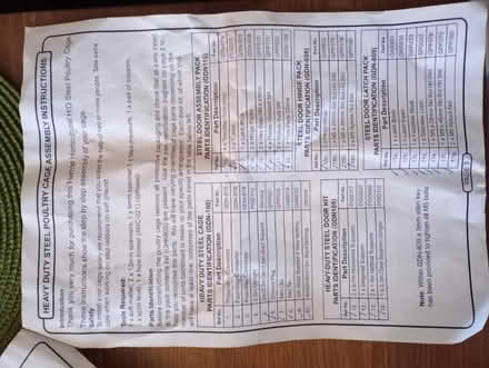 Photo of free Heavy duty steel Fruit/poultry cage (Moorhouse CA5) #1