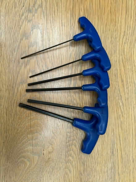 Photo of free T handle hex-keys (Southbourne) #1