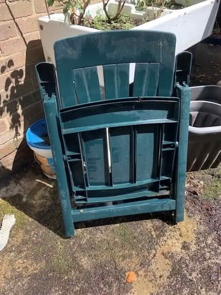 Photo of free Folding garden lounger (Chad Valley B15) #2