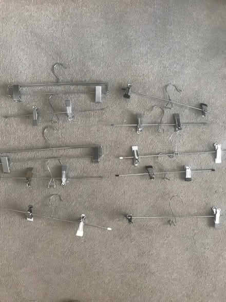 Photo of free Metal trouser / skirt hangers (Eynsham OX29) #1