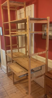 Photo of free Wooden Shelving Unit (Marchmont EH9) #2