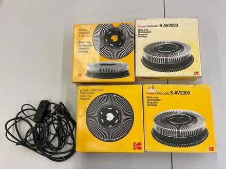 Photo of free Kodak Slide Film Carousel x 4 (Bradford BD7) #1