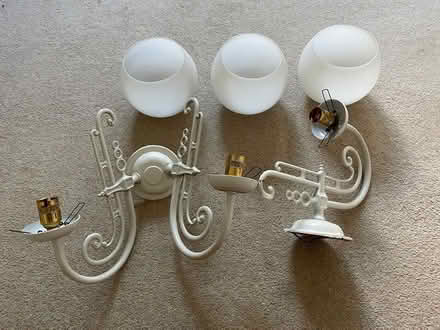 Photo of free Wall lamps - double and single (Bookham, Leatherhead) #1