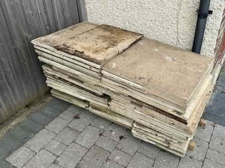 Photo of free Sandstone Paving Slabs (West Wickham BR4) #1