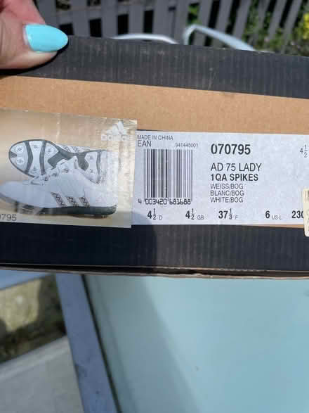 Photo of free Adidas lady’s golf shoes (Larkfield) #3