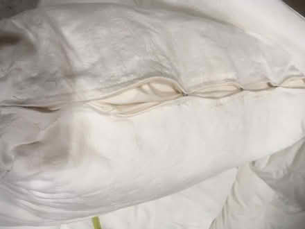 Photo of free 2 seater white sofa (Strathbungo, G41) #3