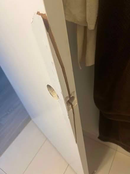 Photo of free Defective Solid Wood Door Slab (Dundas and Jarvis) #2