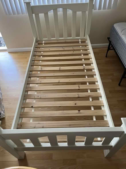 Photo of free Bed Frame w/ box spring (Daly City/South San Francisco) #1
