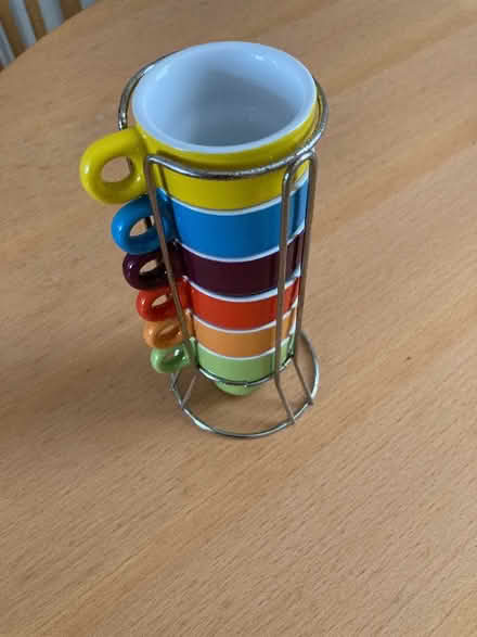 Photo of free Multi- Coloured Espresso Cups (Tottenham N18) #1