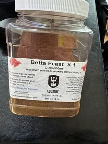 Photo of free betta food
