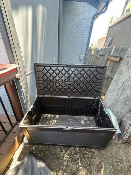 Photo of free Outdoor cushion box or storage box (River north Denver) #2