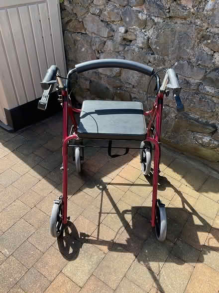 Photo of free Walking aid with seat (Crag Bank Carnforth) #2
