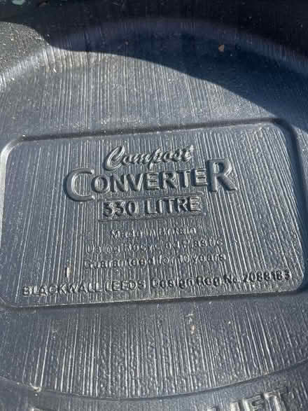 Photo of free 330 litre black composter (Chesham HP5) #2