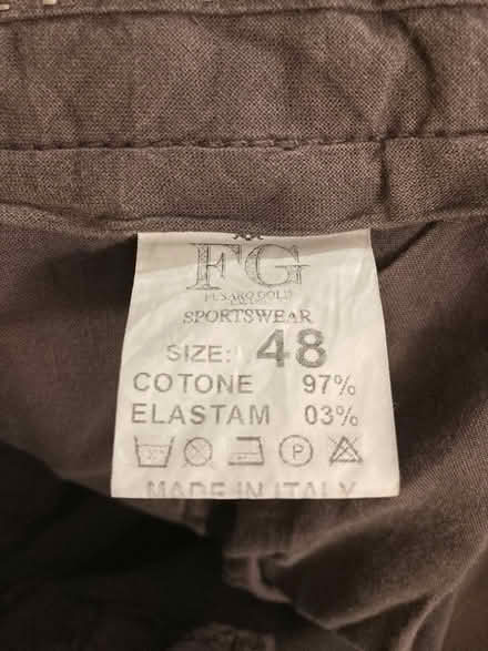 Photo of free FG Fusaro Gold Jeans It 48 US 10/12 (Midtown East) #4