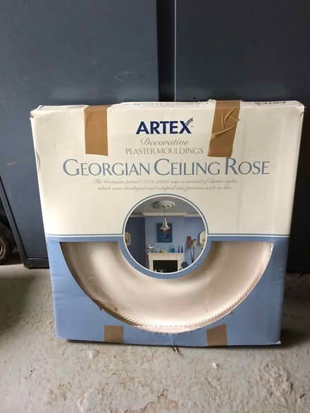 Photo of free Artex Georgian Ceiling Rose (Orpington) #1